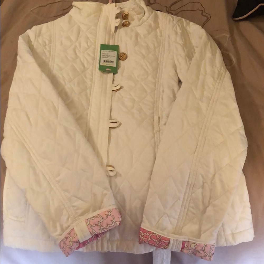 Brand new Lilly Pulitzer jacket with belt!